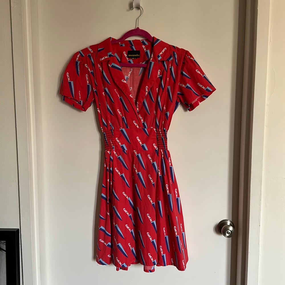 NooWorks - Lovely Leah - XL - Knives Dress
